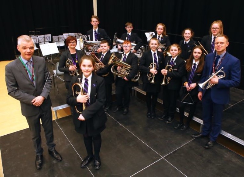 Other image for School band show they really are  a brass act...
